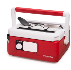 lot 28 image: Brand New Presto Nomad 6-quart Traveling Slow Cooker