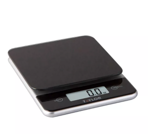 lot 32 image: Brand New Taylor Digital 11lb Glass Top Food Scale
