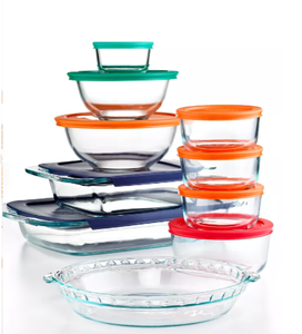 lot 39 image: Brand New Pyrex 19 Piece Bake, Store and Prep Set
