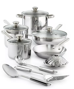 lot 58 image: Brand New Tools of the Trade Nonstick 13 Piece Cookware Set