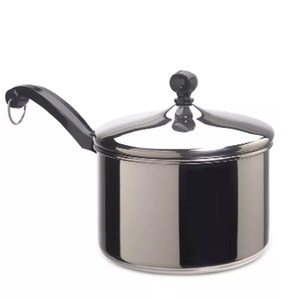 lot 65 image: Brand New Farberware Classic Series Stainless Steel 3 Quart Saucepan & Lid