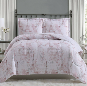 lot 92 image: Brand New Pem America Paris 2 Piece Twin Comforter Set