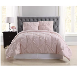 lot 93 image: Brand New Truly Soft Everyday Pleated TwinTwin XL Comforter Set