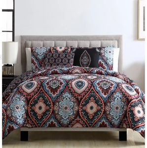 lot 97 image: Brand New VCNY Home Coria 4 Piece Twin Quilt Set