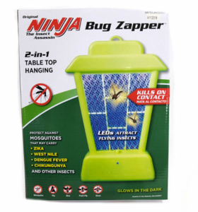 lot 116 image: Brand New Lot of Three Ninja Lantern Bug Zappers