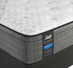 lot 141 image: Brand New Sealy Response Performance Plush Full Mattress with Posturepedic Technology
