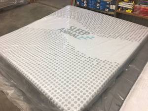 Brand New Denver Mattress King Sleep AnimalZzz Memory Foam Mattress