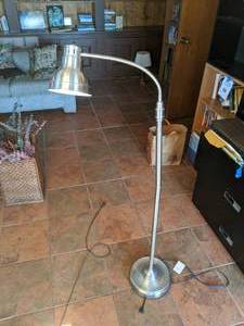 lot 170 image: Floor Lamp with Flexible Neck