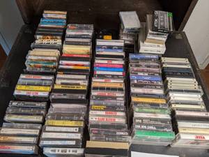 lot 182 image: Large Lot of Cassette Tapes Prince, Beastie Boys, Bob Dylan & Tons More