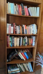 lot 151 image: Five Shelves Filled with Books Fantasy, Non-Fiction, Classics