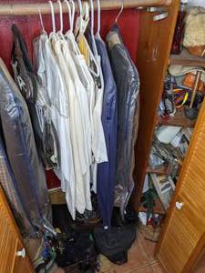lot 25 image: Contents of Closet Womens Clothing & Random Treasures
