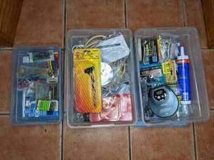 lot 24 image: Assorted Hardware and Household Items