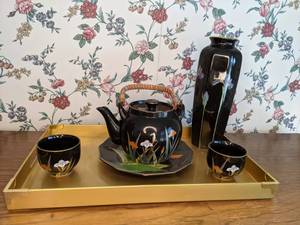 lot 113 image: Otagiri Japanese Floral Tea Set