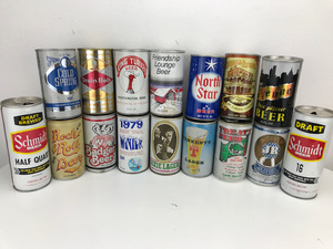 Vintage Beer Can Collection