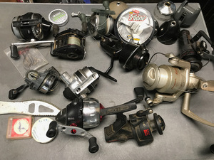 Assorted Fishing Reels  Gear