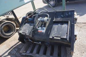 2020 Mower King Universal Mount Bobcat Skid Loader Skid Steer Hydraulic Cement Mixer Attachment