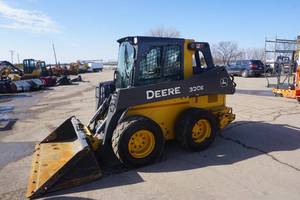 2018 John Deere 320E Skid Loader Skid Steer