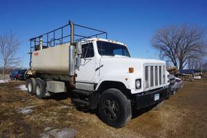 1985 International F2574 Finn T330 Hydro Seeder Tandem Axle Diesel Truck