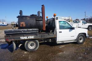 1996 Chevrolet Cheyenne 2500 Flat Bed Hot Tar MelterRoofer Truck