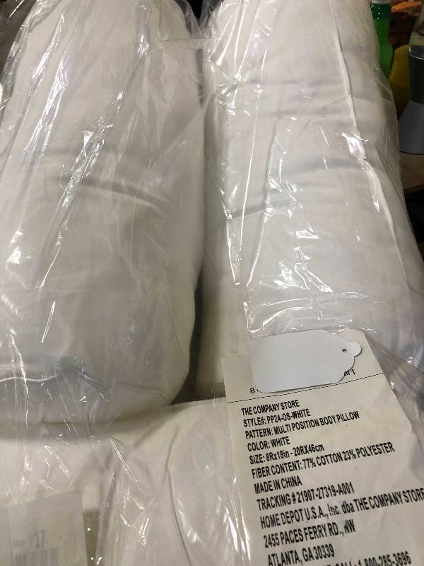 lot 30 image: Multi-Position Body Posture Pillow (1), PP24-OS-WHITE, NEW