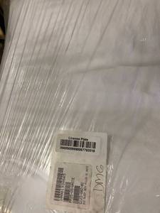 lot 112 image: Duo Sleep Neck Posture Pillow(1), PP25-OS-WHITE, NEW