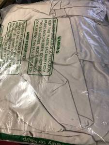 lot 123 image: 4-Piece White Solid 300-Thread Count Sand Cotton Sateen Queen Sheet Set, EC44-Q-SAND, NEW