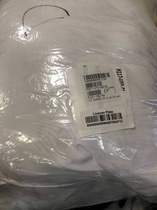 lot 138 image: Down-Free Pillow 2-Pack White - Standard  Down Alternative Pillows, PO57-STD-WHITE, NEW