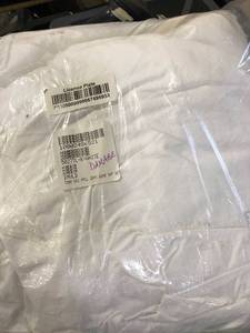 lot 142 image: Garment-Washed 3-Piece Putty Solid Organic Cotton Percale King Duvet Cover Set, 50277N-K-PUTTY, NEW