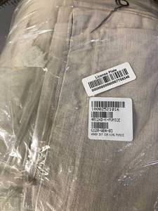 lot 154 image: Asher 3-Piece Pumice Solid Cotton King Duvet Cover Set, 40124D-K-PUMICE, NEW