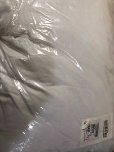 lot 166 image: LoftAIRE Hypoallergenic Firm Down Alternative Standard Pillow(1), PP82-STD-WHITE, NEW