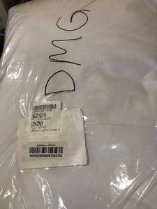 lot 167 image: LoftAIRE Hypoallergenic Medium Down Alternative Standard Pillow, PP81-STD-WHITE, NEW