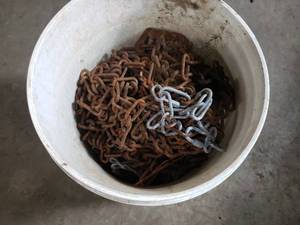 Bucket of Tire Chains