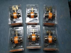 6 New Weiser Dead Bolts