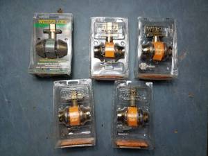 5 New Weiser Dead Bolts