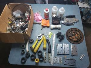 Box of Misc. Garage Items