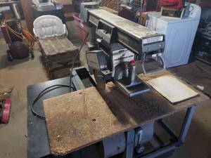 10 Radial Arm Saw on Table