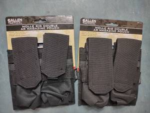2 Molle Rig Double AR Magazine Pouches