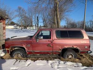 84 Chevrolet K5 Blazer  Great Restoration Vehicle