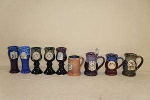 lot 25 image: Scarborough (Maine) Renaissance Festival Cups and Mugs