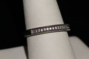 lot 39 image: Silver Tone Ladies Band