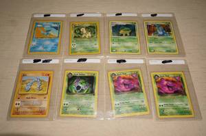 lot 67 image: Lightly Played Red Number and Early Pokemon Cards