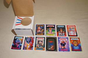 lot 78 image: Box of Garbage Pail Kids Cards