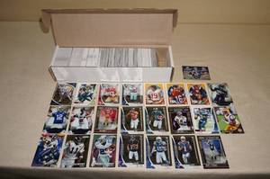 lot 82 image: Box of Football Cards - Stars, Rookies, Refractors