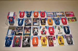 lot 95 image: NBA Hoops Basketball Cards - 2020-2021, Edwards, Zion, LeBron