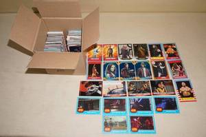 lot 96 image: Box of Non-Sports Cards - Marvel, Star Wars, Wrestling