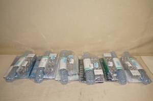 lot 140 image: 6 Shower Curtain Sets with Hooks and Mats