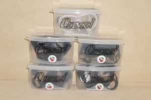 lot 165 image: 5 Cressi Snorkeling Goggles