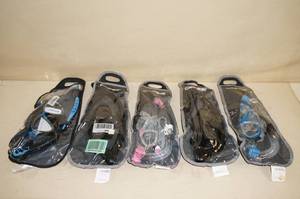lot 170 image: 5 Cressi Snorkel Kits