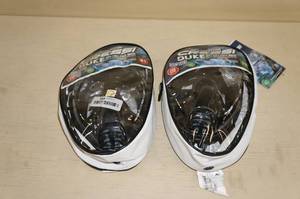 lot 171 image: 2 Cressi Duke Dry Full Face Snorkel Mask