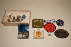 lot 195 image: Vintage Advertising, Patches, Locks